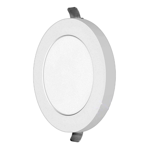 Pioled 6W IRIS LED Surface/Recessed Round Panel Light 6000K