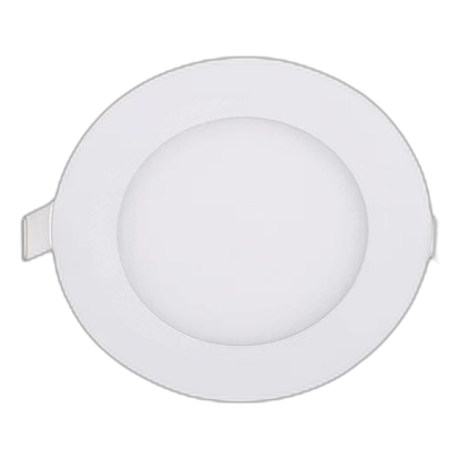 Pioled 6W LED Round Recessed Panel Light 6000K