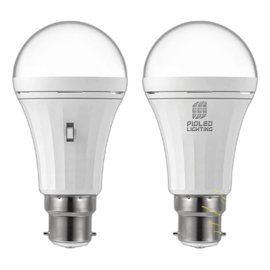 Pioled Beacon 6W A60 3CCT Rechargeable Bulb B22