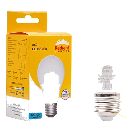 A60 9w LED E27 6500K Box N