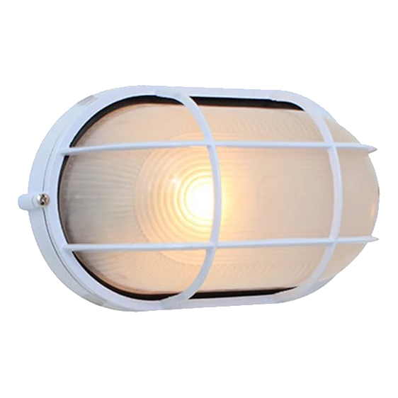 Eurolux B48w Bulkhead 270mm E27 100w Ova