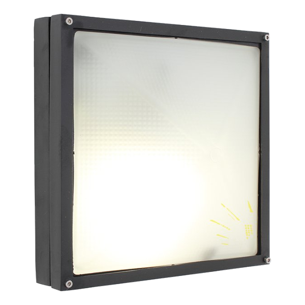 Eurolux Bulkhead Large Plain Black