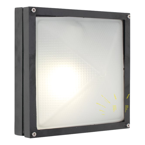 Eurolux Bulkhead Small Square Blk