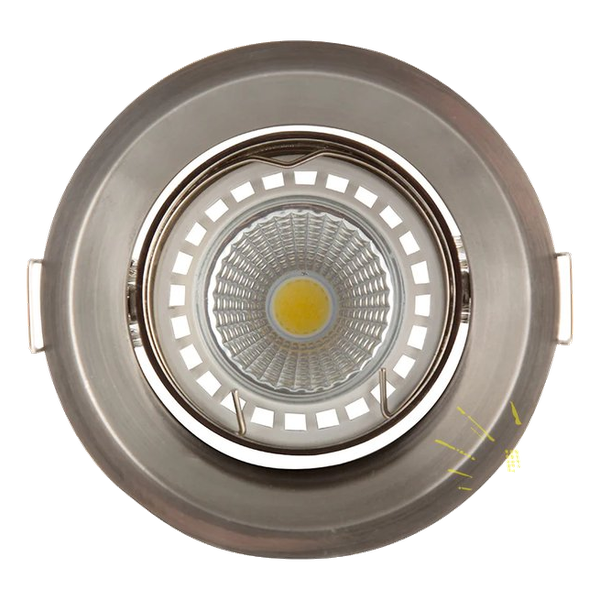 Eurolux Anti-glare Downlight Satin Chrom