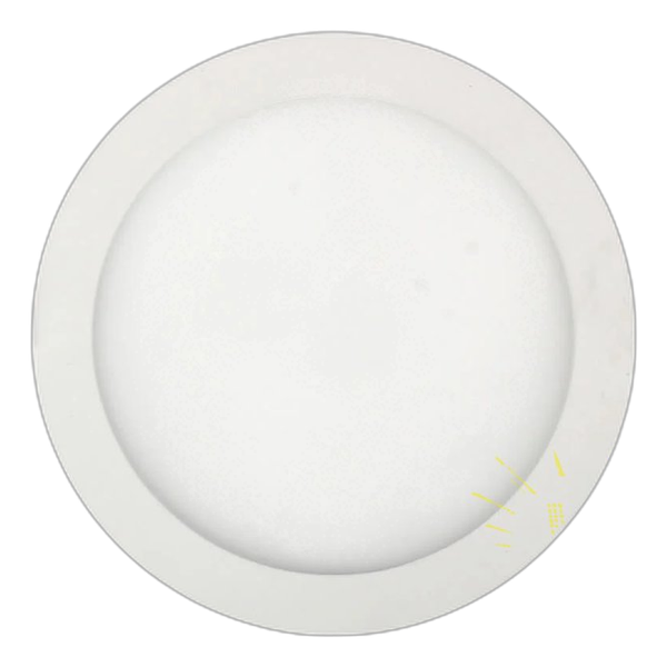 Eurolux led panel d/light 15w round