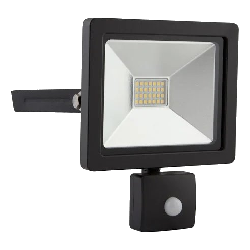 Eurolux Led 20w Black W/sensor