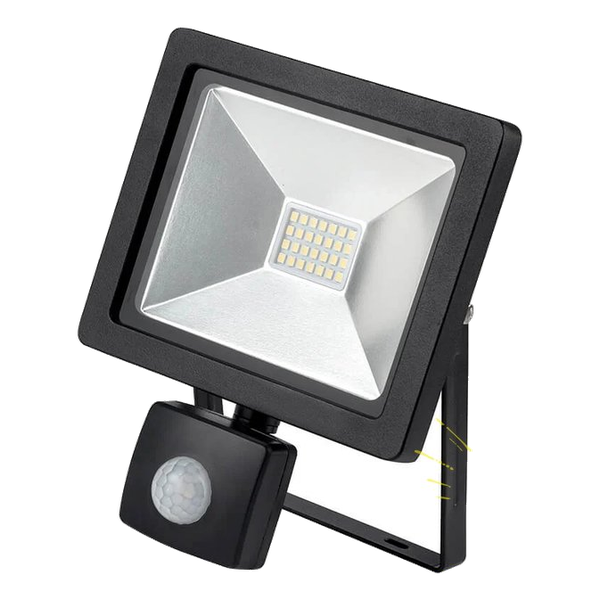 Pioled Sensor 20W  IP65 Nano LED Floodlights 6000K