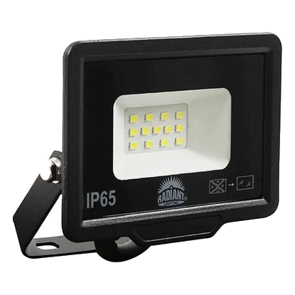 Radiant 10w LED flood cool white