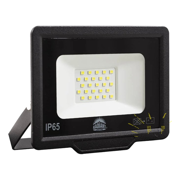 Radiant 20w LED flood cool white