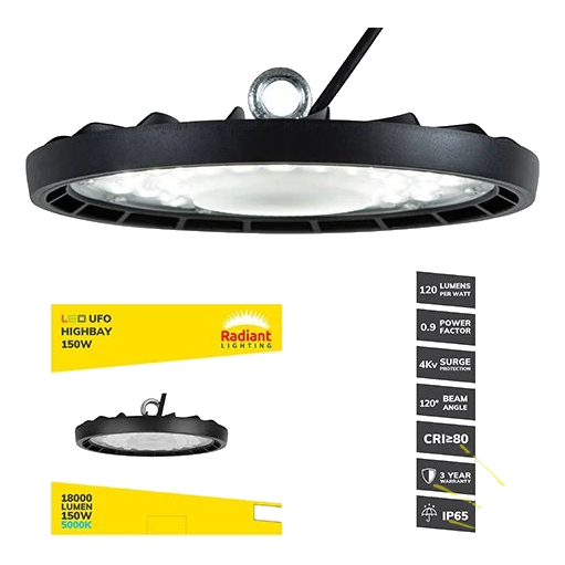 UFO Highbay LED 150w 5000K