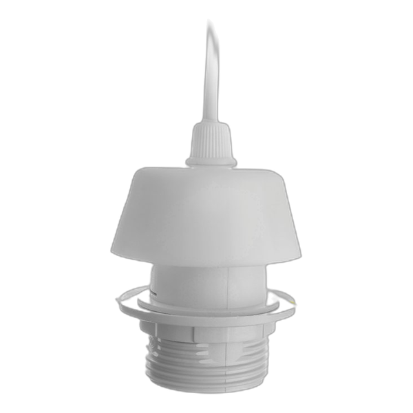 Pendant Cord Fitting – B22 – White