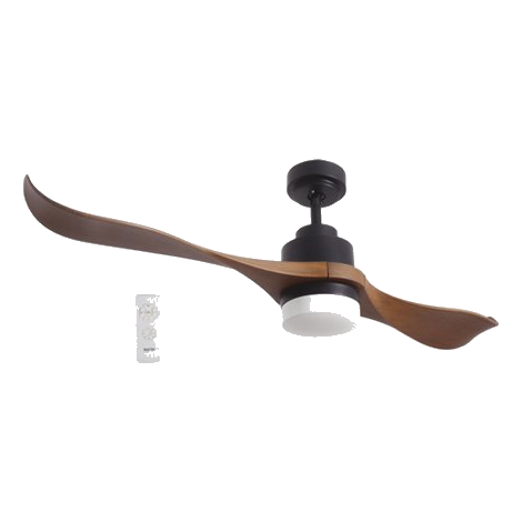 Bright Star Fcf082 Matt Black Ceiling Fan