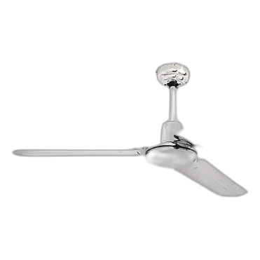 Eurolux F12Ch Chrome Industrial Ceiling Fan