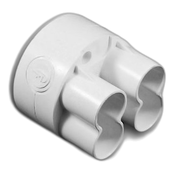 4 Way 20Mm Pvc Back Entry Box