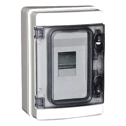 4 Way Surface Mount DIN Rail DB Board, IP65