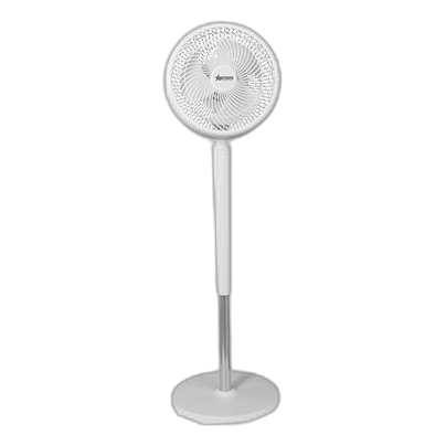 Bright Star Fan027 White Adjustable Tilt Floor Fan