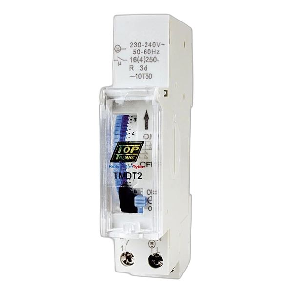 24 Hour Mechanical Din Rail Timer