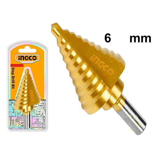 Ingco 6Mm-35Mm Step Drill Bit