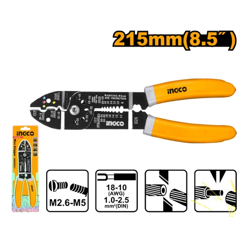 Ingco Hwsp851 215Mm Wire Stripper