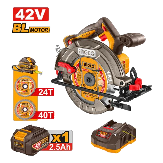 Ingco Csli4218511 P42M Cordless 185Mm Circular Saw