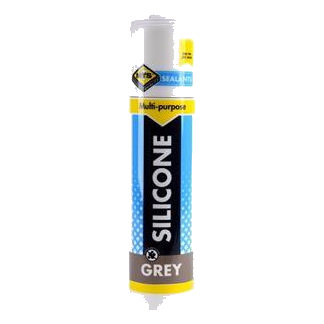 Grey Silicone Sealant, 260Ml