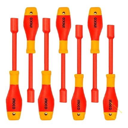 Ingco Hkisd0701 7 Piece Insulated Nut Set