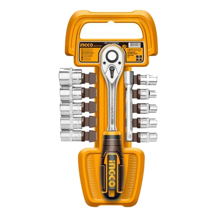 Ingco Hkts12122 12 Piece Socket Set