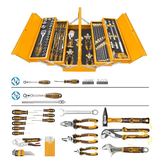 Ingco Htcs151081 108 Piece Tool Set