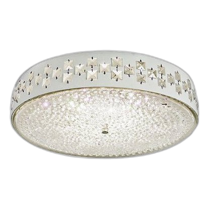 Bright Star Cf118/24 Glass & Crystal Ceiling Light