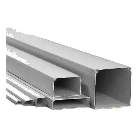 50mmx50mm GREY PVC TRUNKING – 3 METERS