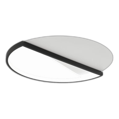 Bright Star Cf278 Black & White Led Ceiling Light + Remote