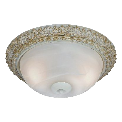 Bright Star Cf484/2 Fossil White Ceiling Light