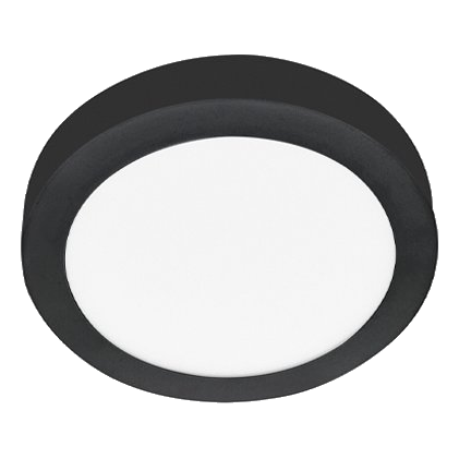 Bright Star Cf550 24W 295Mm Black Ceiling Light