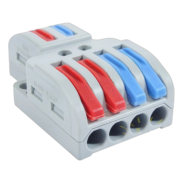 2 Pole 2 Way Splitter Connector Block