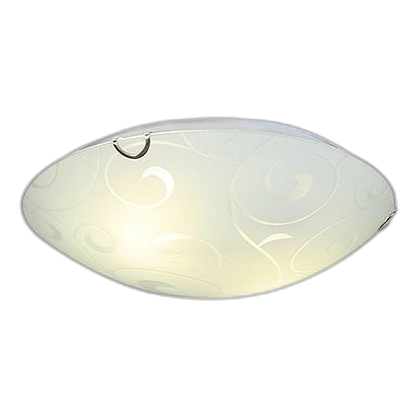 Eurolux C396 Floral Design White Ceiling Light