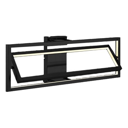 Huayi Kc10827-2 Matt Black Led Ceiling Light