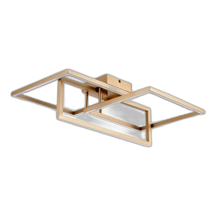 Huayi Kc11220-3S Gold Led Ceiling Light