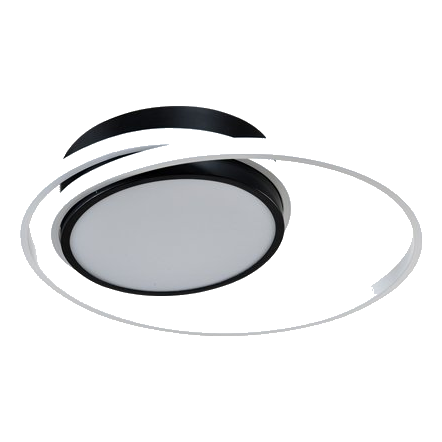 Huayi Kc11258-2S Black Led Ceiling Light