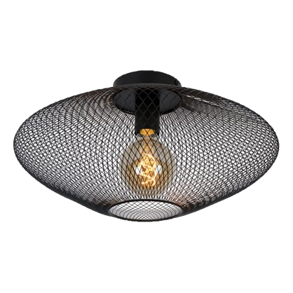 K-Light G-Klc-86/Bl Black Mesh Ceiling Light