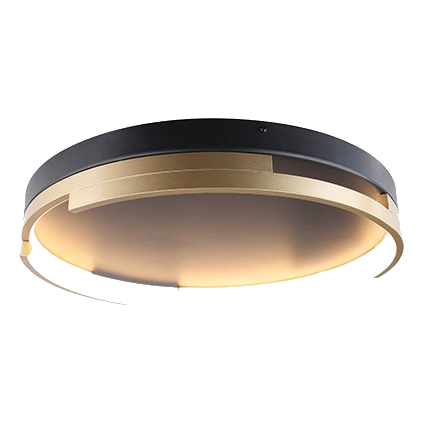 K-Light Klc-Led6-50 Olympic Black & Gold Ceiling Light