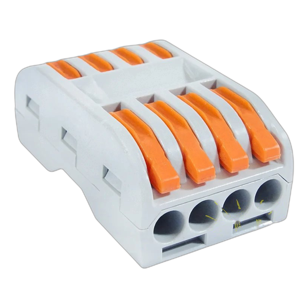 4 Pole Interjoining Connector Block