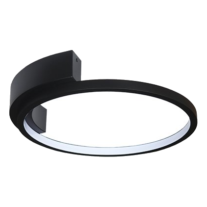 K-Light Klc-Led7/Bl Saturn Black Ceiling Light