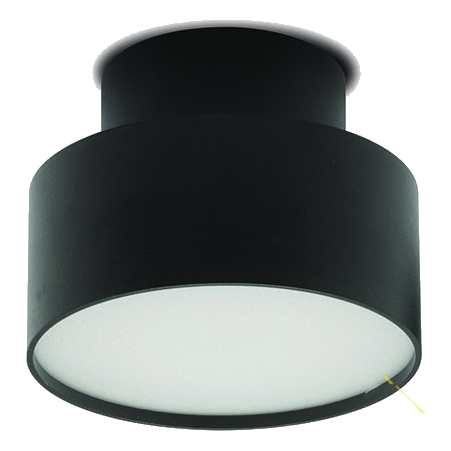 Spazio 8960.3030 Caracal 110Mm Black Ceiling Light