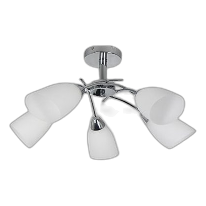 Bright Star Ch019/5 Polished Chrome Chandelier