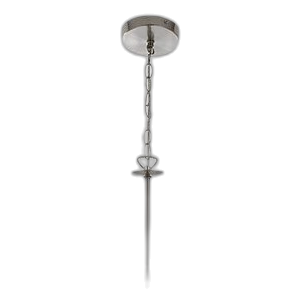 Bright Star Ch239/5 Satin Chrome Chandelier