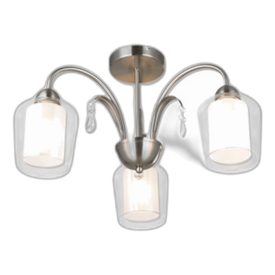 Bright Star Ch250/3 Satin Chandelier