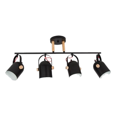 Bright Star Ch258/4 Black Chandelier