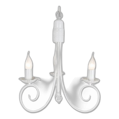 Bright Star Ch3901/3 Fossil White Chandelier