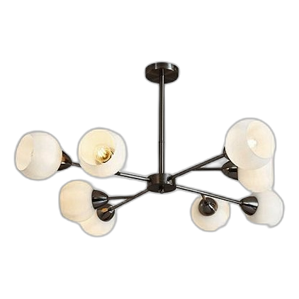 Bright Star Ch510/8 Satin Chrome Chandelier