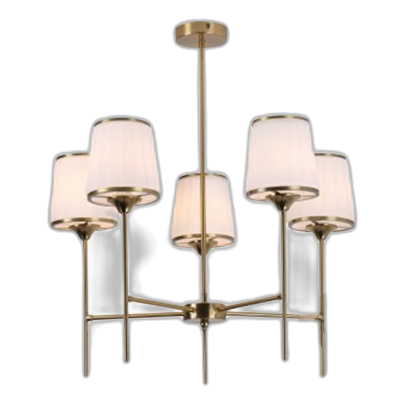 Bright Star Ch707/5 Brass Chandelier